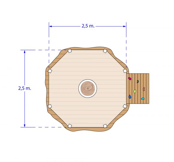 plan cabane détente