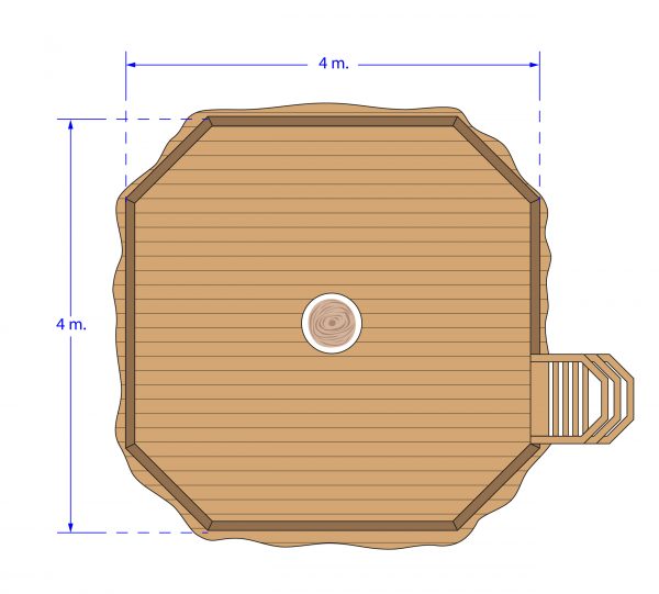 plan cabane détente